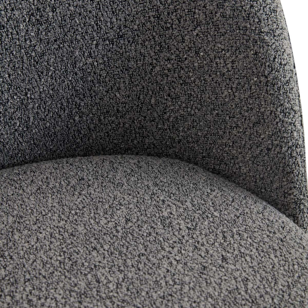 Стілець для кухні та вітальні Homla FRESCA 47 x 56 x 78 см Dark Grey (5906496741920) - зображення 5