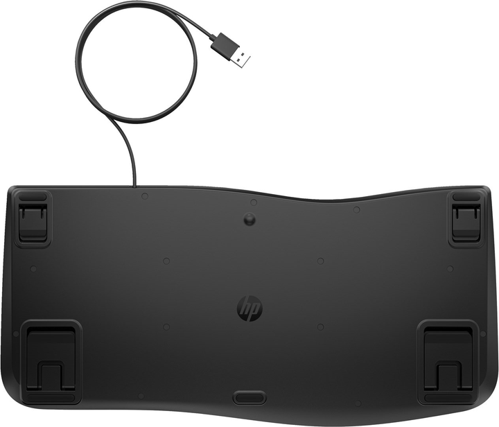 Klawiatura przewodowa HP 485 Comfort Wired Keyboard USB Black (8T6M2AA) - obraz 6