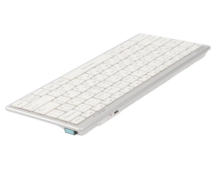 Клавіатура A4Tech Fstyler FBX51C White Білий - изображение 3