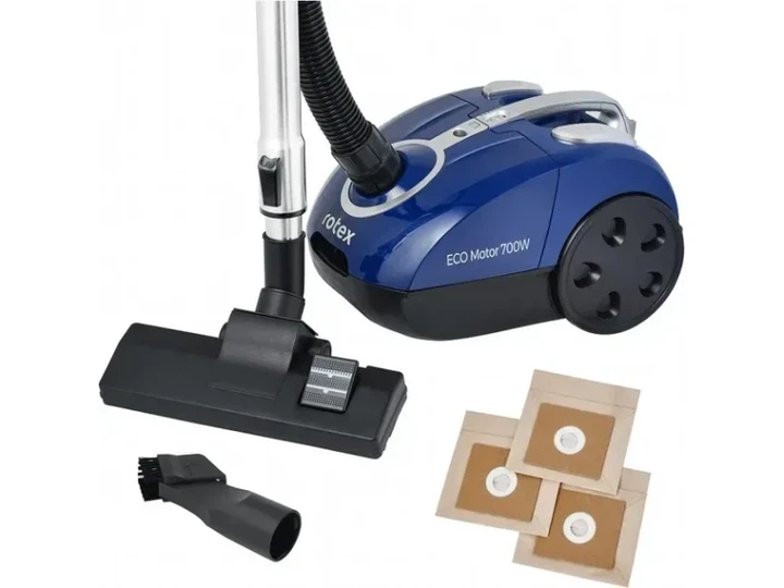 Пилосос з мішком Rotex RVB18-E EcoBlue - Фото 1 Пилосос з мішком Rotex RVB18-E EcoBlue - изображение 1