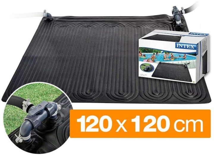 Килимок для нагріву води в басейні Intex 28685 від сонячної енергії 120 х 120 см (0078257286850) - зображення 3