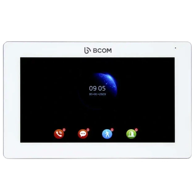 Видеодомофон BCOM BD-770FHD White - Фото 1 Видеодомофон BCOM BD-770FHD White - изображение 1
