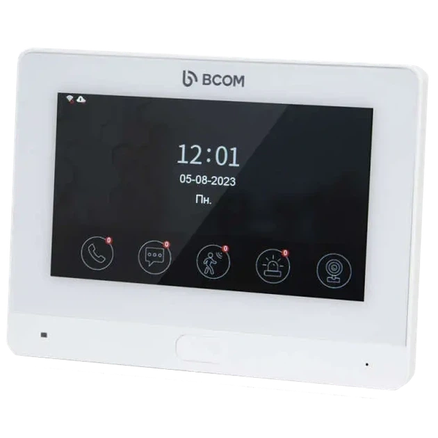 Видеодомофон BCOM BD-760FHD/T White - Фото 1 Видеодомофон BCOM BD-760FHD/T White - изображение 1