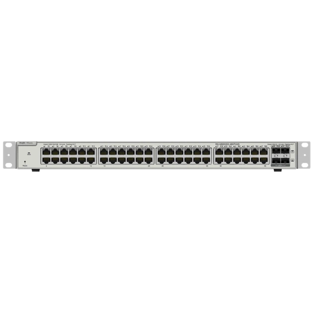 Коммутатор 48 портов управляемый Ruijie Reyee RG-NBS5200-48GT4XS L3 - Фото 1 Коммутатор 48 портов управляемый Ruijie Reyee RG-NBS5200-48GT4XS L3 - изображение 1