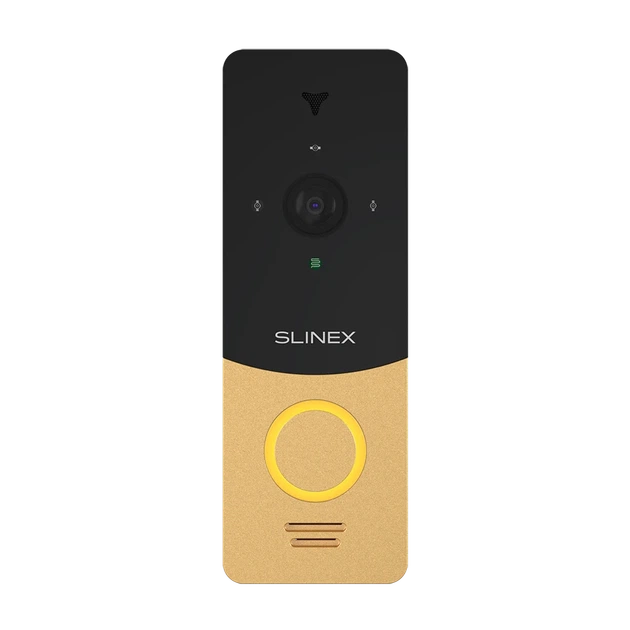 Вызывная панель Slinex ML-20HD (black/gold) IP65 - Фото 1 Вызывная панель Slinex ML-20HD (black/gold) IP65 - изображение 1