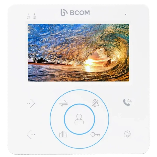 Комплект видеодомофона BCOM BD-480 White Kit - Фото 1 Комплект видеодомофона BCOM BD-480 White Kit - изображение 1