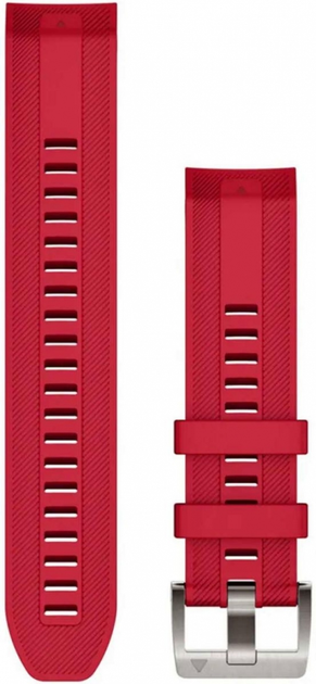 Pasek Garmin QuickFit 22 do Garmin MARQ Athlete Gen2 46 mm Plasma Red (010-13225-03) - obraz 1