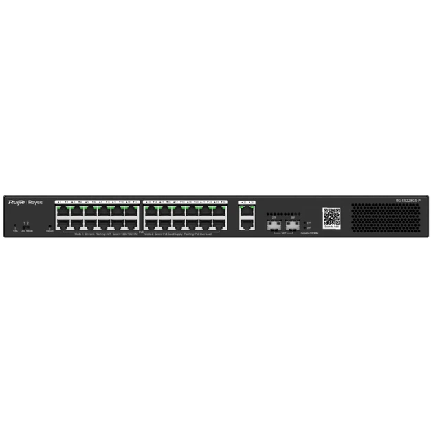 28-портовый гигабитный POE коммутатор Ruijie Reyee RG-ES228GS-P - Фото 1 28-портовый гигабитный POE коммутатор Ruijie Reyee RG-ES228GS-P - изображение 1