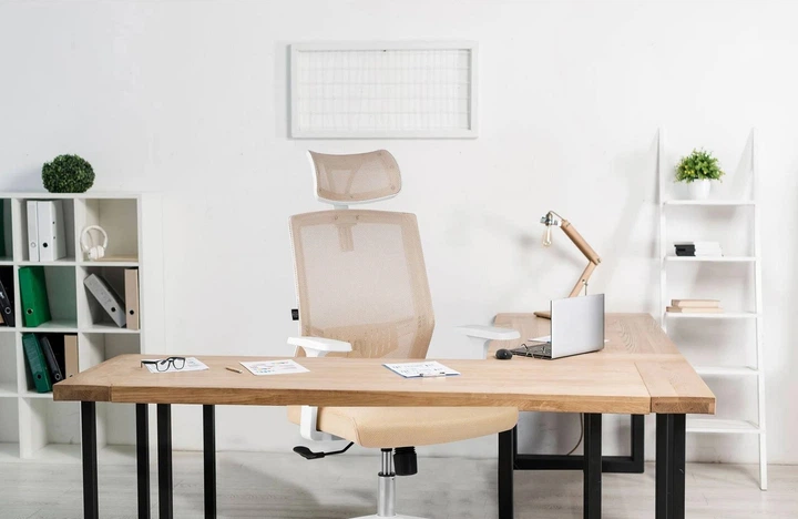 Офісне крісло Sofotel Rotar бежеве (5903890606404) - зображення 9