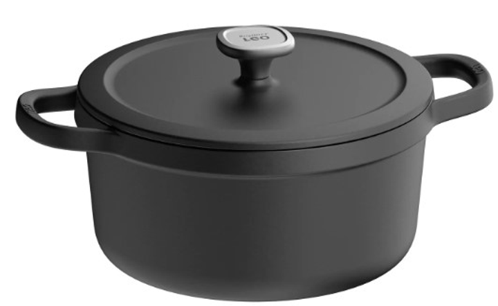 Чавунна каструля з кришкою BergHOFF Graphite 26 см 5.7 л (5413821364094) - зображення 1
