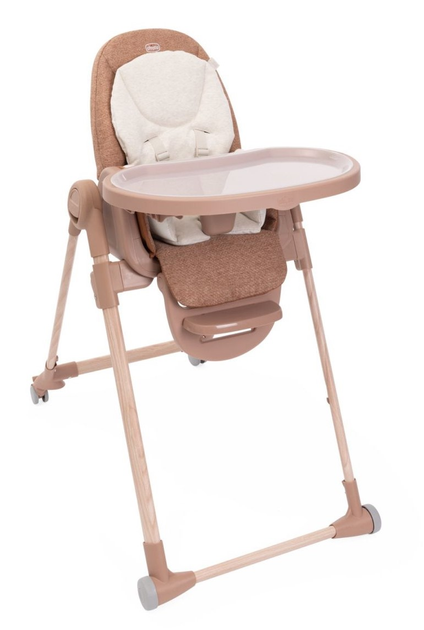 Крісло для годування Chicco Polly Armonia Terracotta 3 в 1 Коричневе (8058664179008) - зображення 1