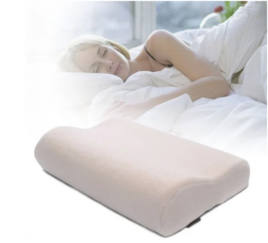 Подушка ортопедическая Memory Pillow с эффектом памяти, анатомическая. - изображение 8