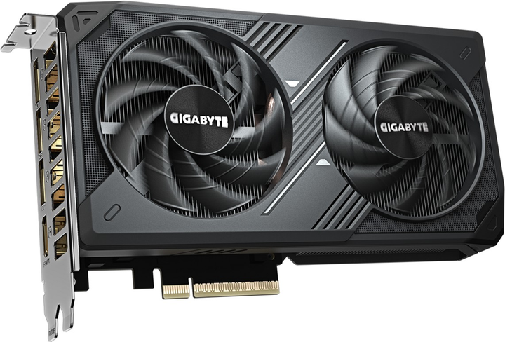 Karta graficzna Gigabyte PCI-Ex GeForce RTX 5060 WINDFORCE 8G 8GB GDDR7 (128bit) (2497/28000) (HDMI, 3 x DisplayPort) (GV-N5060WF2-8GD) - obraz 3