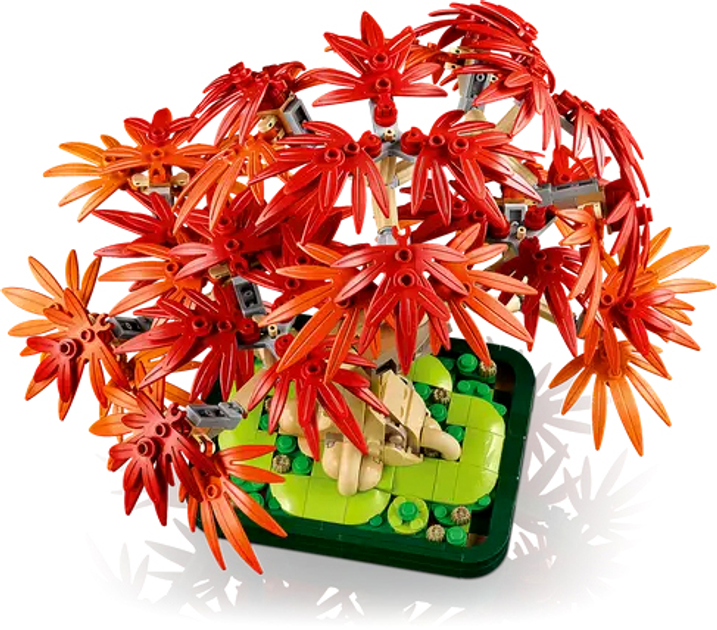 Zestaw klocków LEGO Botanicals Klon palmowy bonsai 474 elementy (10348) - obraz 5