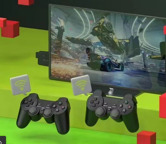 Портативная игровая консоль Stick HDMI / Ретроконсоль с беспроводным контроллером 2.4G - изображение 7