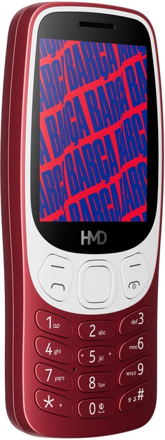 Telefon komórkowy HMD Barça 3210 TA-1736 Grana (1GF036MPB1L03) - obraz 3