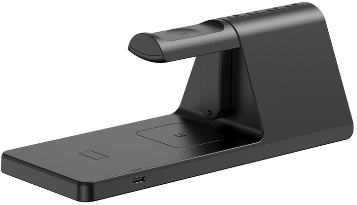 Бездротова зарядка Havit 5в1 W3042 15W Black (6939119066017) - зображення 4