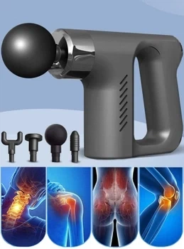 Ударный массажер Fascial Gun KH-740 портативный вибромассажер - изображение 3