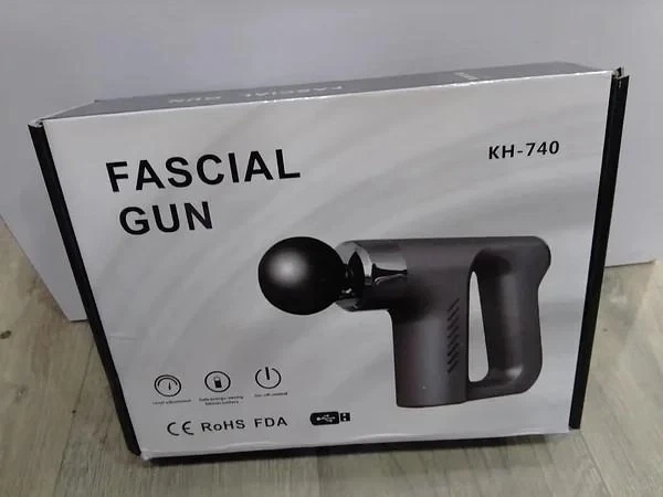 Ударный массажер Fascial Gun KH-740 портативный вибромассажер - изображение 6