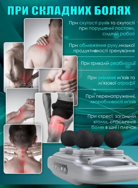 Мощный массажер TosWa FZ-668 Deep Tissue Pro для расслабления и реабилитации - изображение 9
