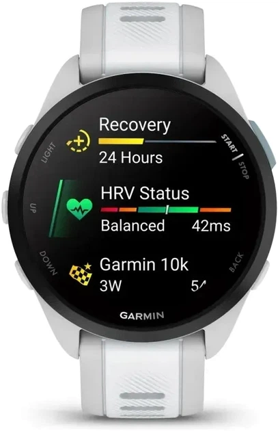 Смарт-годинник Garmin Forerunner 165 GPS Mist Grey/Whitestone (010-02863-21) - зображення 4