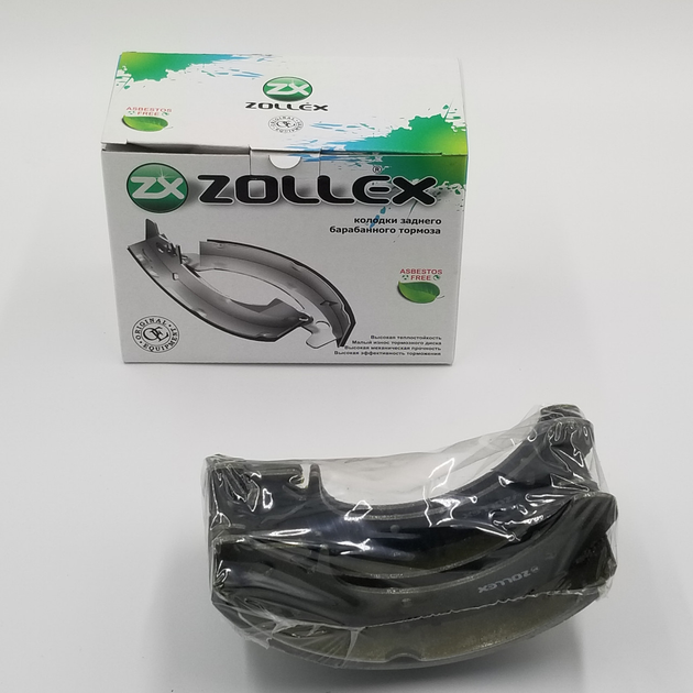 Колодки задні гальмівні Zollex ВАЗ 2108-099 - зображення 2