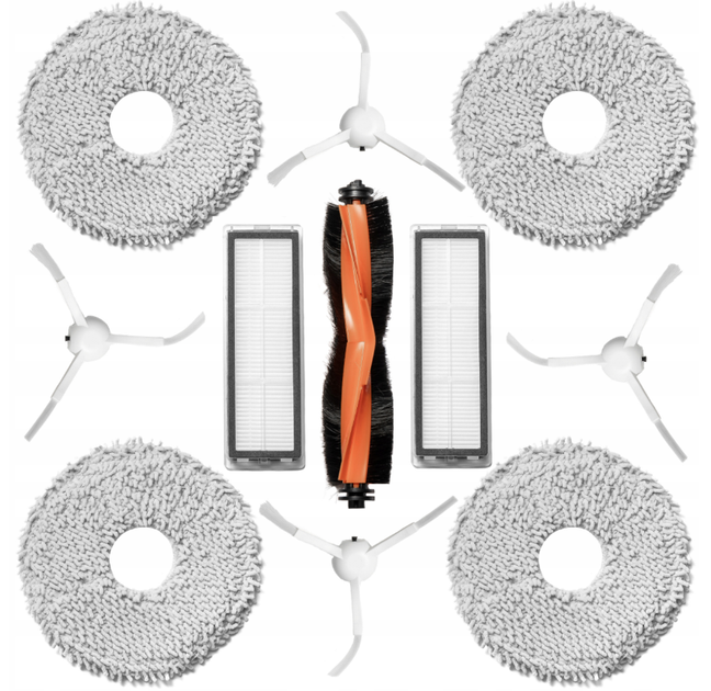 Набор фильтров и щеток для робота-пылесоса Xiaomi Robot Vacuum X10+ X20+ S10+ S20+ S10 Pro X20 Pro X20 Max - изображение 4