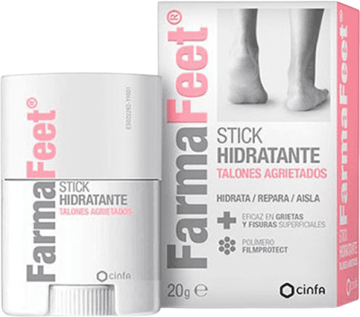Стік від потріскування п'ят Cinfa Farma Feet 20 г (8470001960818) - зображення 1
