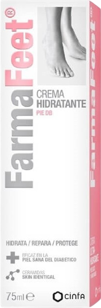 Крем для ніг Cinfa Farma Feet зволожуючий 75 мл (8470001920034) - зображення 2