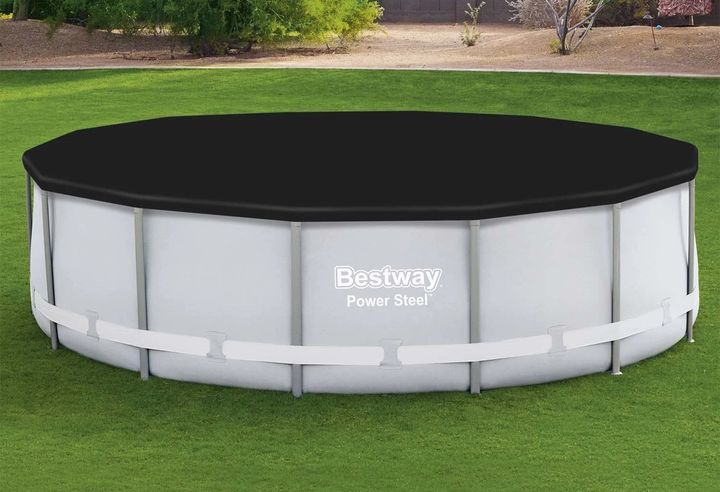 Pokrywa do basenu stelażowego Bestway 396 cm 58292 (6942138919738) - obraz 5
