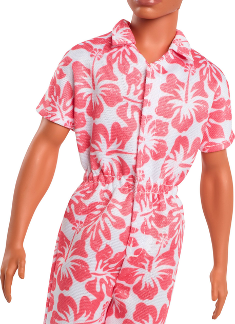 Лялька Mattel Barbie Ken Fashionistas Braids Coral Combo 30 см HYT99 (194735255702) - зображення 4