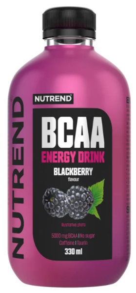 BCAA Energy Drink - 330 мл - Ожина - Фото 1 BCAA Energy Drink - 330 мл - Ожина - изображение 1