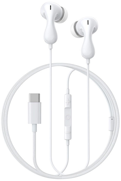 Słuchawki Baseus Encok CZ20 Type-C White (A00171400213-00) - obraz 2