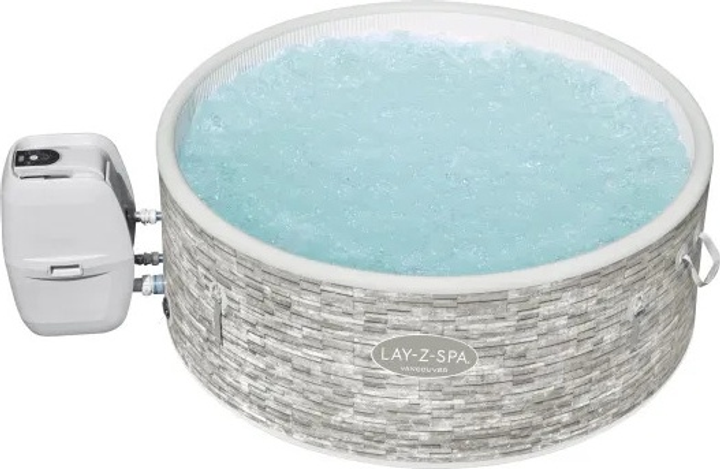 Jacuzzi dmuchane Bestway 155 x 60 cm 5-osobowe 60027 Lay-Z Vancouver AirJet Plus (6942138978919) - obraz 2