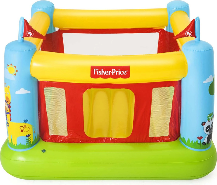 Trampolina dla dzieci Bestway Fisher-Price (93553) (6942138973716) - obraz 1