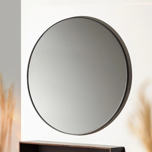 Дзеркало підвісне Homla ELORA 80 см Black (5904183872001) - зображення 4