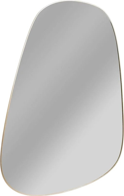 Lustro wiszące Homla MINSI 60 x 40 cm Gold (5906496726415) - obraz 1