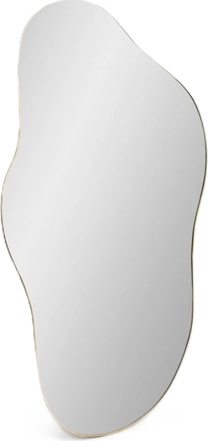 Lustro wiszące Homla MINSI 79 x 42 cm Gold (5906496726422) - obraz 1