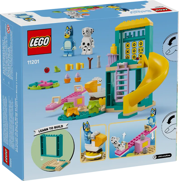 Zestaw klocków LEGO Blue i Łatko na placu zabaw 104 elementy (11201) - obraz 2