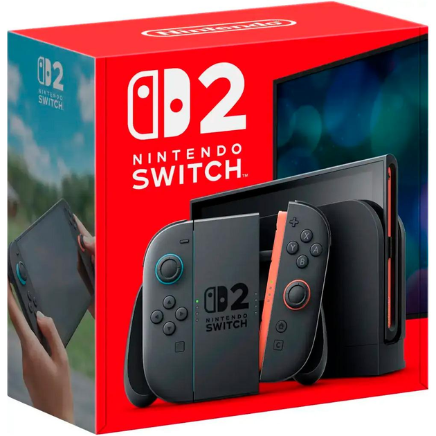 Nintendo Switch NintendoSwitch2 Портативная игровая консоль Nintendo Switch 2 Black