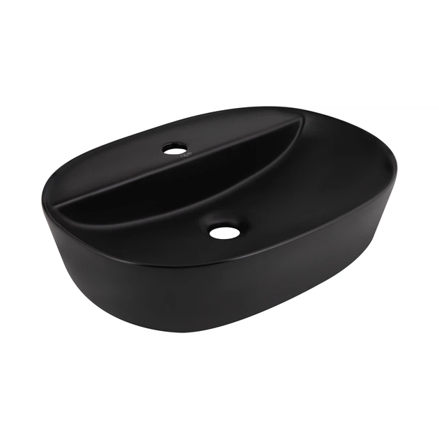 Раковина-чаша Qtap Scorpio 500x380x120 Matt black QT146533MB - Фото 1 Раковина-чаша Qtap Scorpio 500x380x120 Matt black QT146533MB - изображение 1