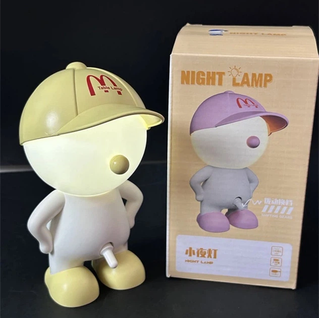 Светильник Mini Mister P Yellow Настольная Лампа Беспроводной Аккумуляторный Ночник (01444) - изображение 6