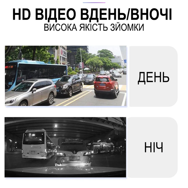 Паркувальна автомобільна камера заднього виду Podofo A3137 для вантажних автомобілів, AHD&CVBS, з ІЧ нічним баченням, чорна - зображення 6
