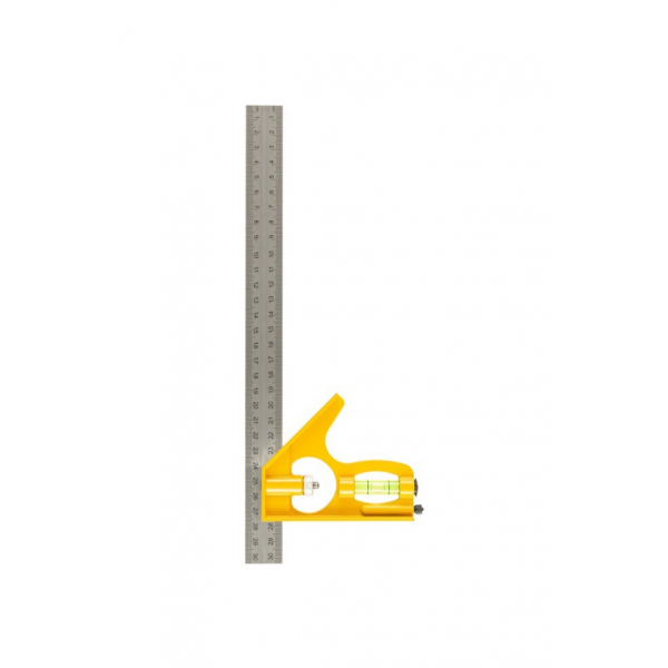 Угольник столяра Mastertool 300мм x 90° x 45° (30-3510) - Фото 3 Угольник столяра Mastertool 300мм x 90° x 45° (30-3510) - изображение 3