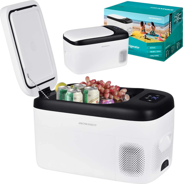 Lodówka turystyczna Berdsen Icemax 401 12/230V 21 L White (5903890618810) - obraz 6