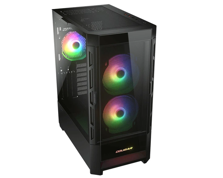 Корпус для ПК Cougar Duoface RGB Midi-Tower ATX/MicroATX/Mini-ITX/CEB без блока питания черный - изображение 3