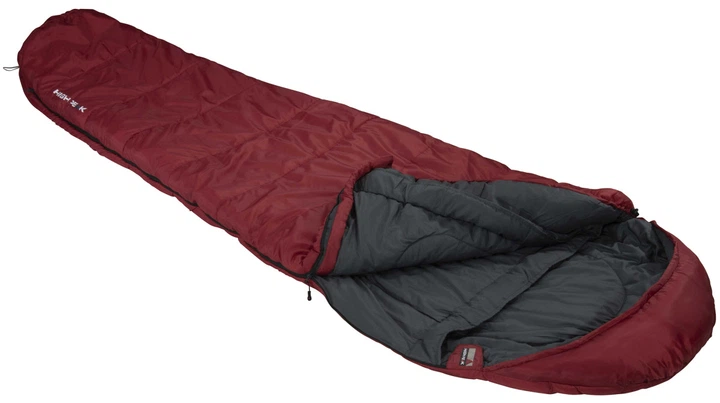Спальний мішок High Peak TR 300/0°C Dark Red/Grey Left (23066) - зображення 2