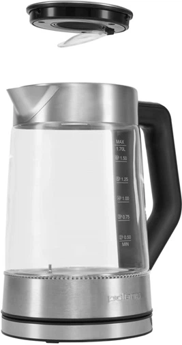 Электрочайник Polaris WIFI IQ Home Matte PWK 17111CGLD 1.7 л серебристый - изображение 8