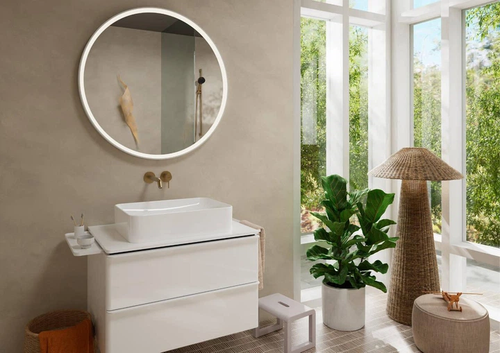 Смеситель для раковины скрытого монтажа HANSGROHE TECTURIS S 73351140, бронза сатин - Фото 3 Смеситель для раковины скрытого монтажа HANSGROHE TECTURIS S 73351140, бронза сатин - изображение 3