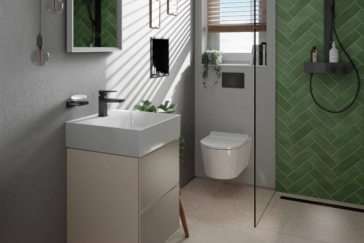 Унітаз підвісний EluPura S 540 мм AquaFall Flush 60193450 + сидіння soft close 60148450 - изображение 6